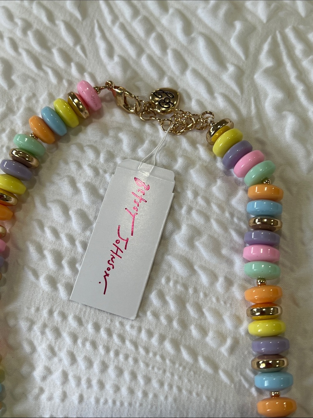 Betsy Johnson Candy Necklace Gummy Bear Charm!!!! - Picture 4 of 4